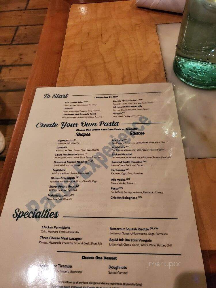 Aunt Jake's - New York, NY menu_pic