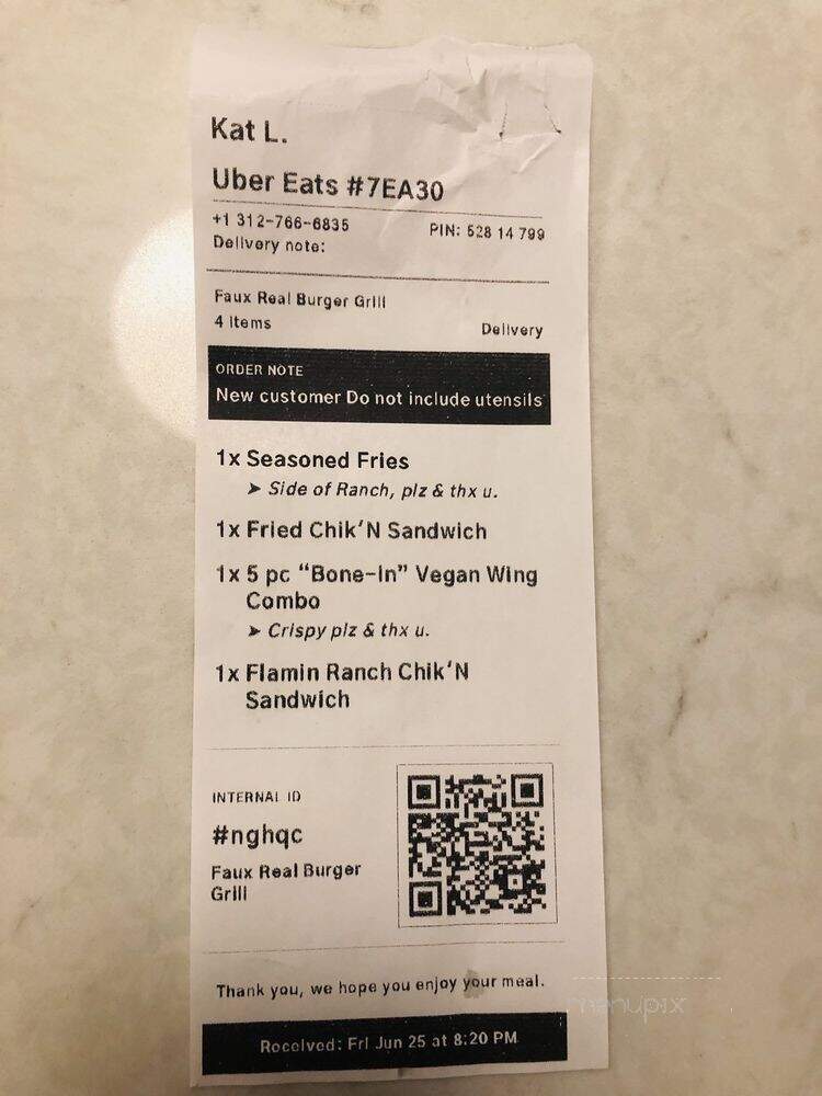 Faux Real Burger - Atlanta, GA