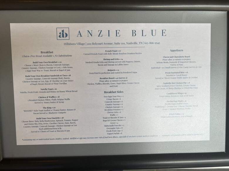 Anzie Blue - Nashville, TN