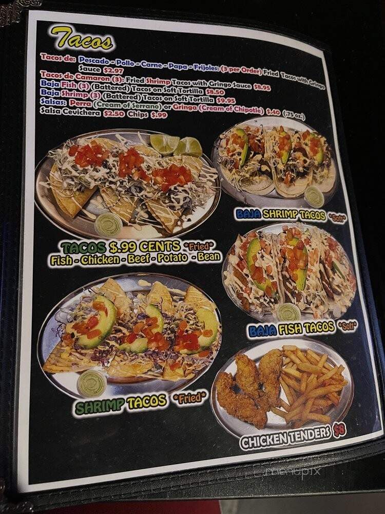 Gringo's Mariscos and Wings - San Bernardino, CA menu_pic