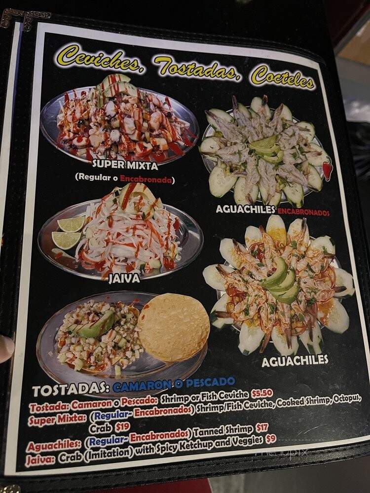 Gringo's Mariscos and Wings - San Bernardino, CA menu_pic