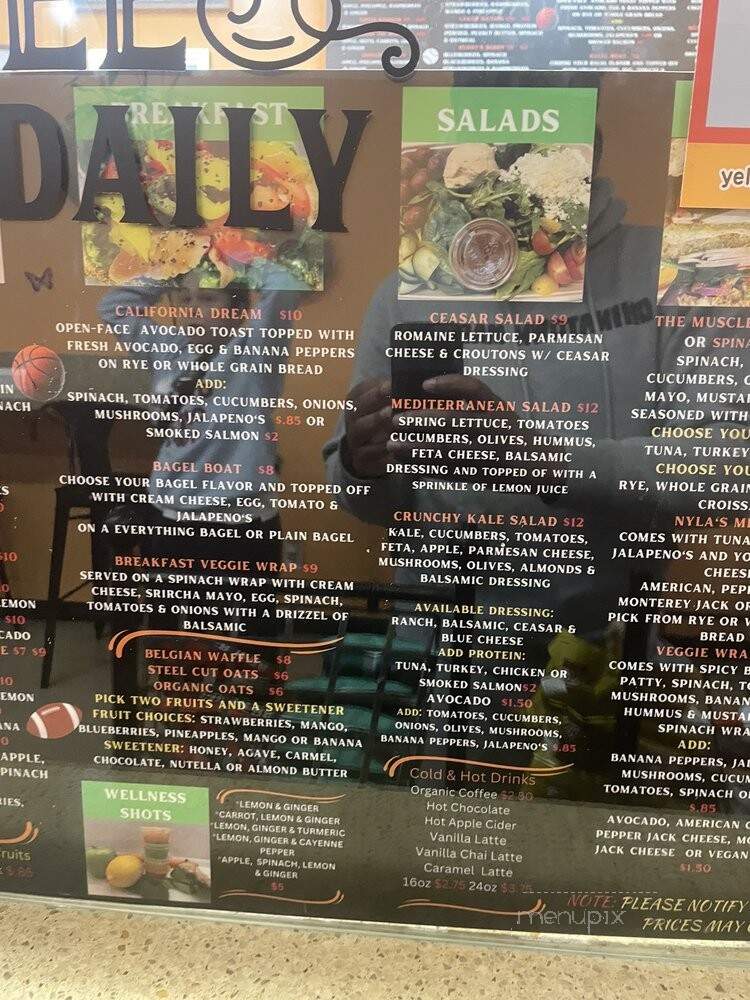 Juice For Life - Los Angeles, CA menu_pic