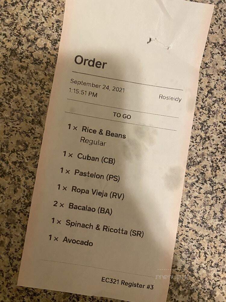 Empanada City - Brooklyn, NY menu_pic