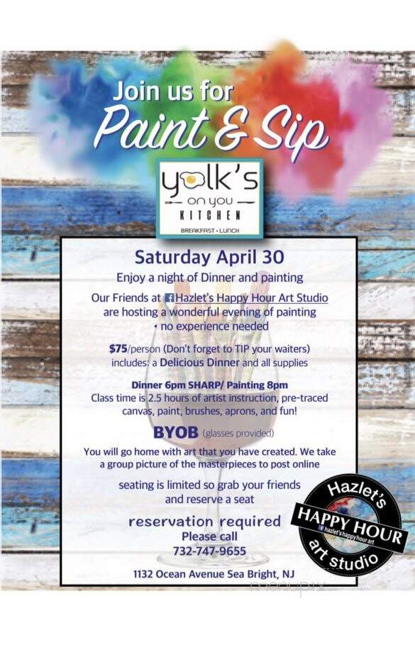 Yolk's On You Kitchen - Sea Bright, NJ menu_pic