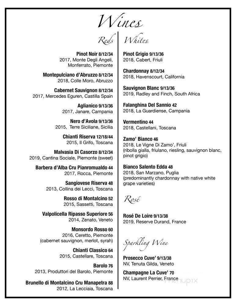Nonne - Chatham, NY menu_pic