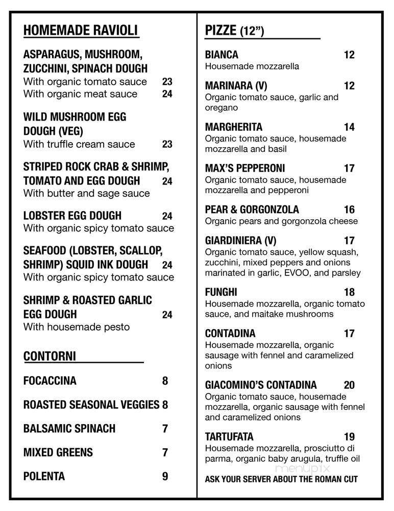 Nonne - Chatham, NY menu_pic