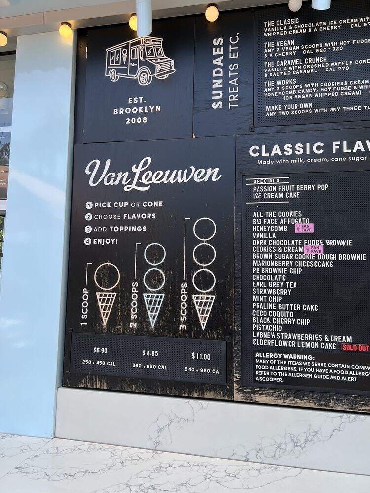 Van Leeuwen - El Segundo, CA menu_pic