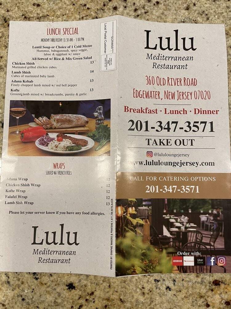 Lulu Lounge & Bistro - Edgewater, NJ