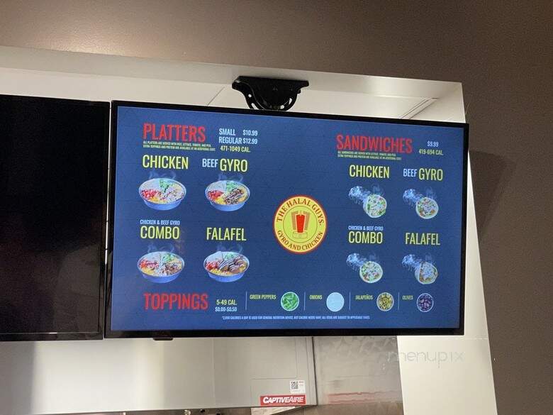 The Halal Guys - Seattle, WA menu_pic