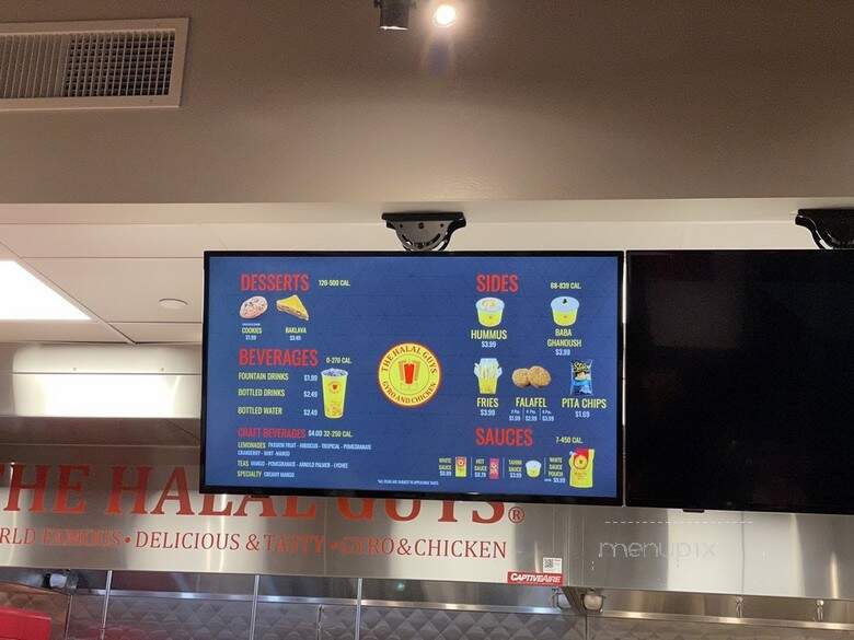 The Halal Guys - Seattle, WA menu_pic