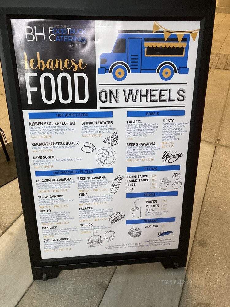 BH Food Truck Catering - Studio City, CA menu_pic