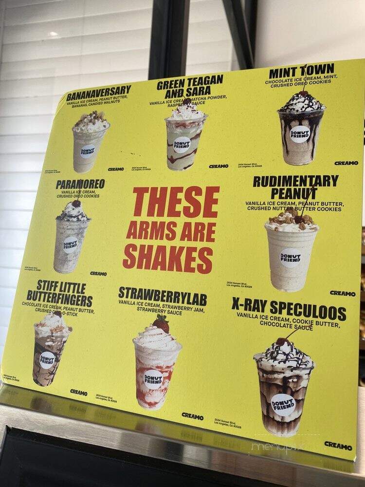 Creamo Silverlake - Los Angeles, CA menu_pic