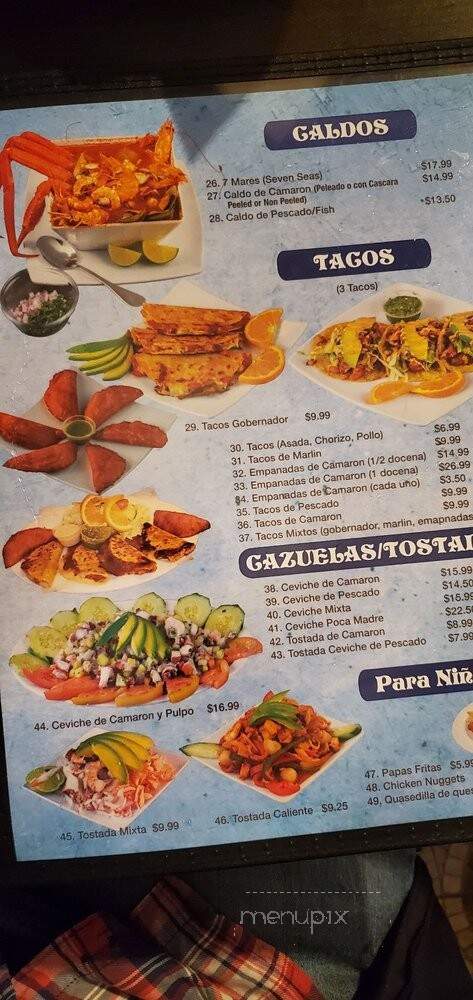 Malta Mexican Seafood 2 - Lake Forest, CA menu_pic