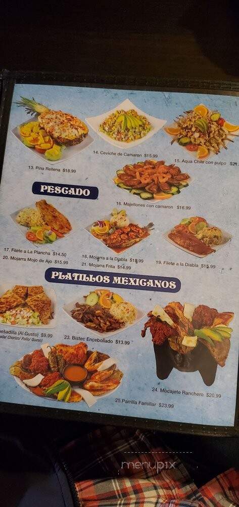 Malta Mexican Seafood 2 - Lake Forest, CA menu_pic