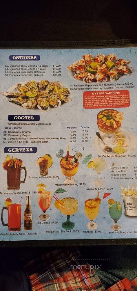 Malta Mexican Seafood 2 - Lake Forest, CA menu_pic