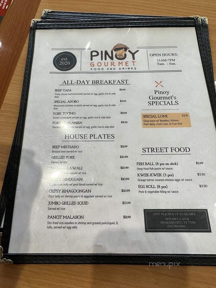 Pinoy Gourmet - Missouri City, TX