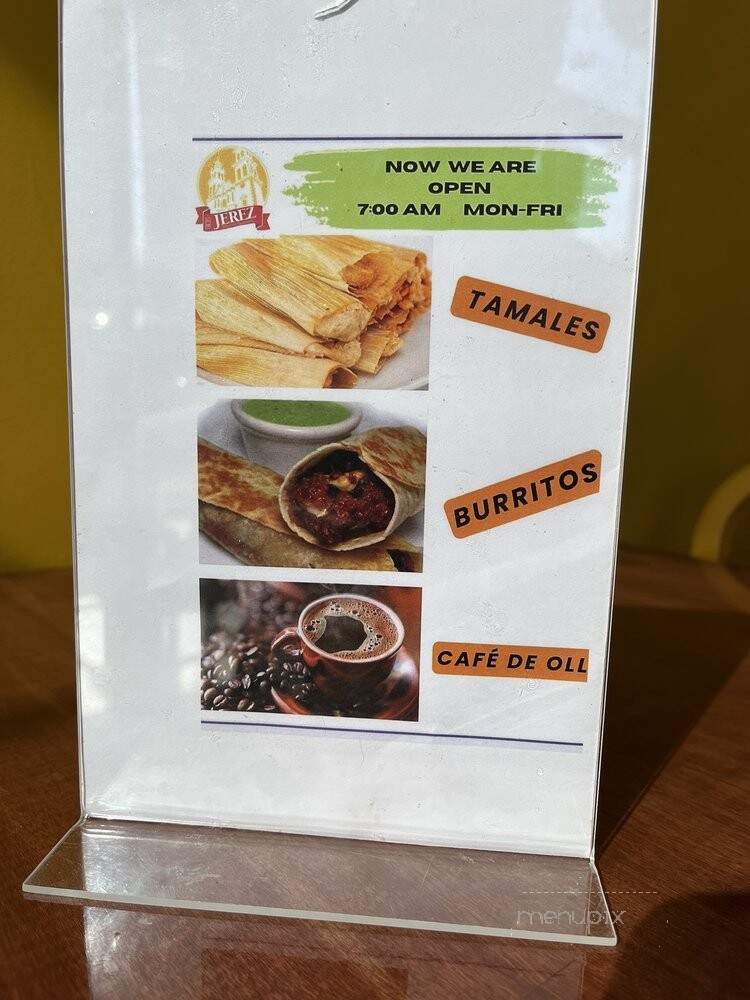 Taco Jerez Mexican Tradition - Rolling Meadows, IL menu_pic
