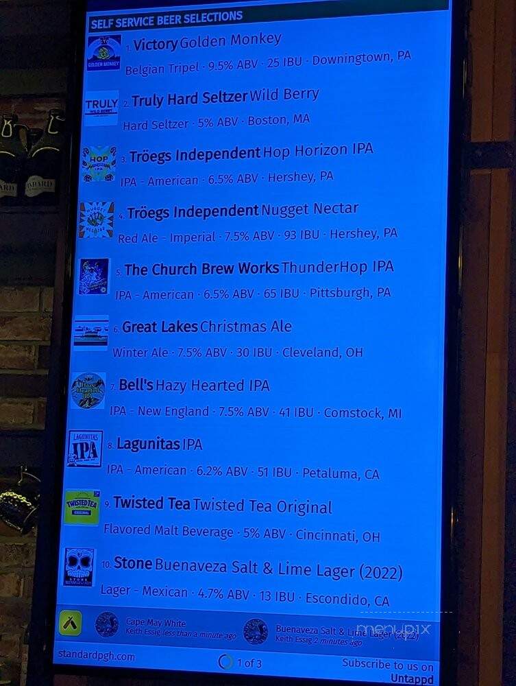 The Standard Market & Pint House - Pittsburgh, PA
