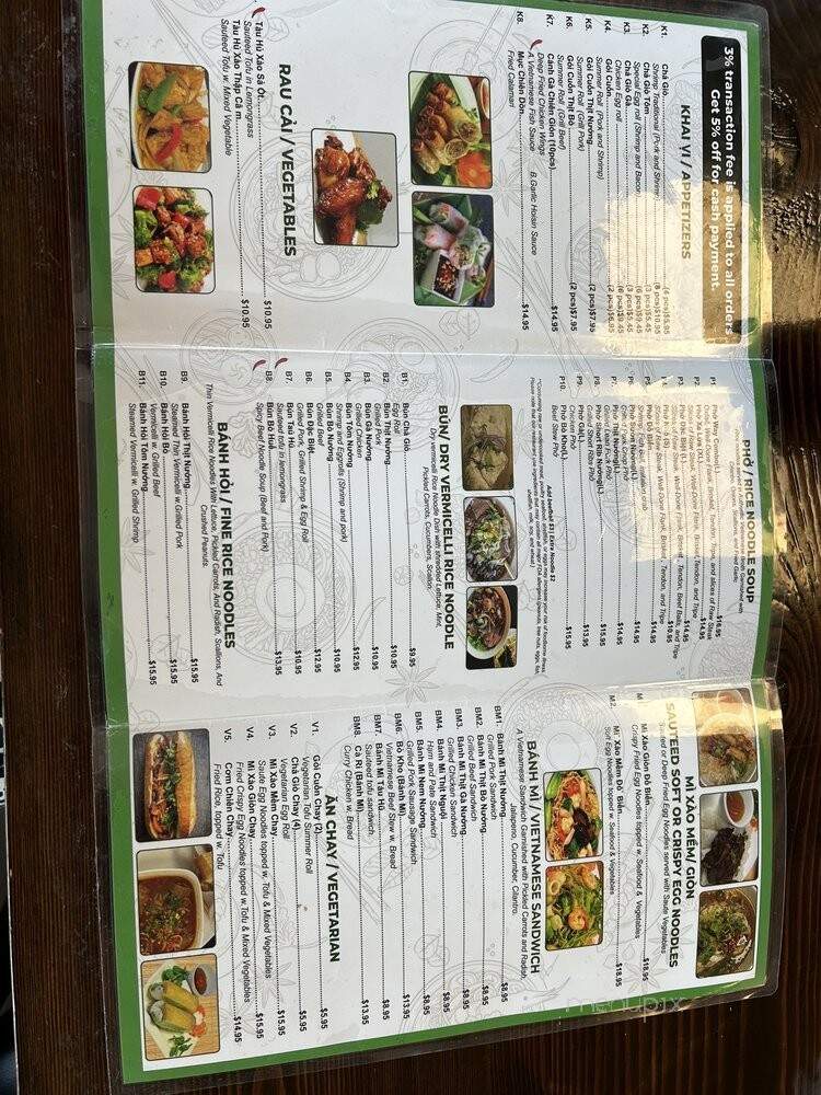 Pho Way - Union Township, NJ menu_pic