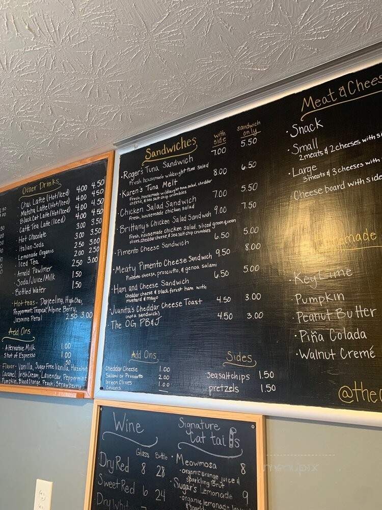 The Catfe - Lawrenceville, GA menu_pic