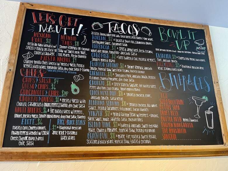 NautiTaco - Sewickley, PA menu_pic