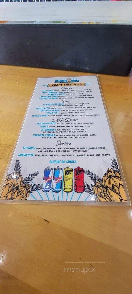 Atlantic Pints - Virginia Beach, VA menu_pic