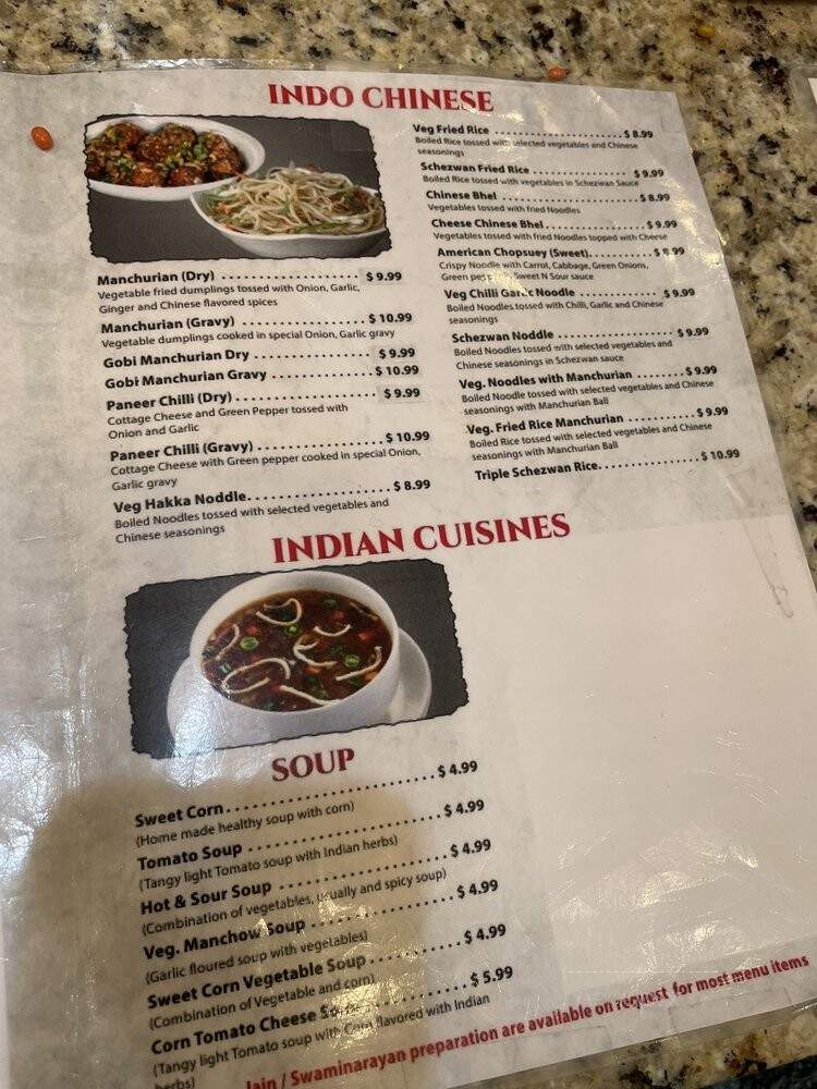 Honest Restaurant - Richmond, VA menu_pic