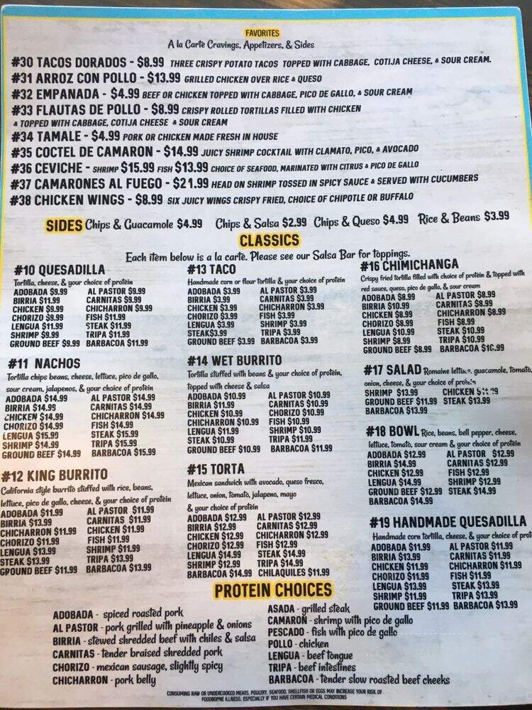 Nacho N Taco - Fort Walton Beach, FL menu_pic