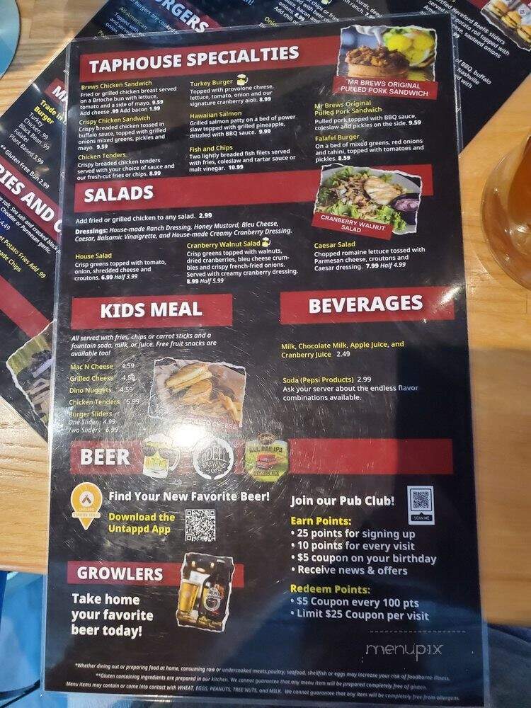 Mr Brew's Taphouse - Overland Park, KS menu_pic