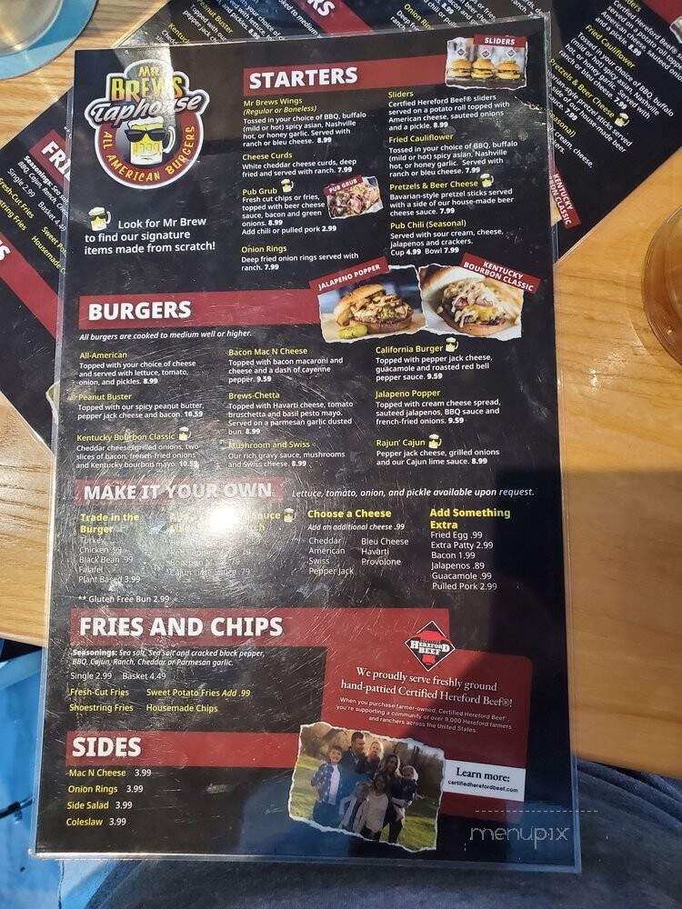 Mr Brew's Taphouse - Overland Park, KS menu_pic