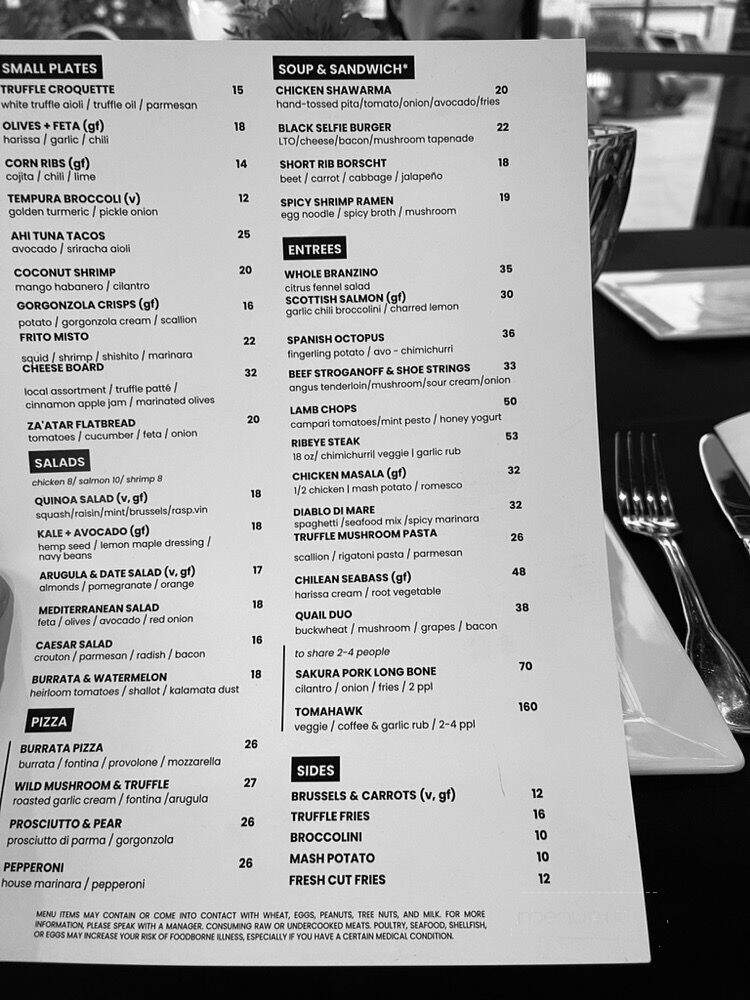 ViaSelfie Fusion Kitchen - Burbank, CA menu_pic