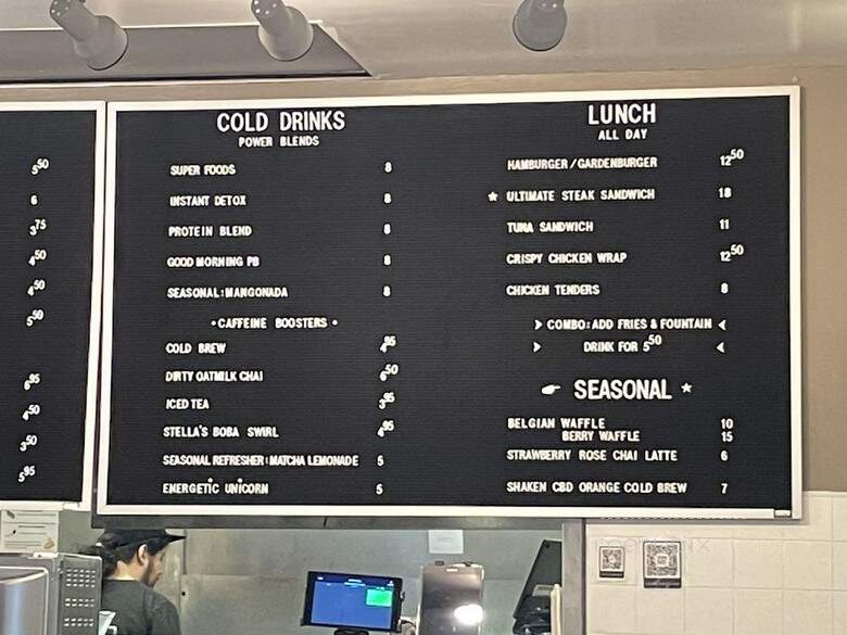 Stella Coffee - Los Angeles, CA menu_pic