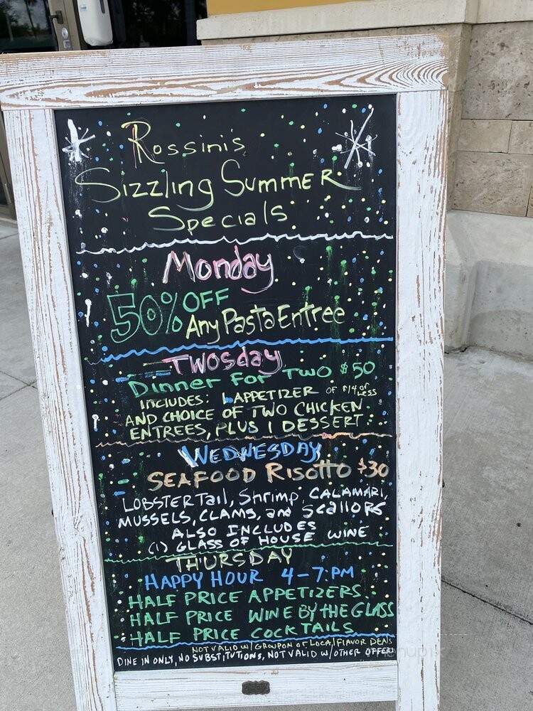 Rossini Italian Bistro - Fort Lauderdale, FL menu_pic
