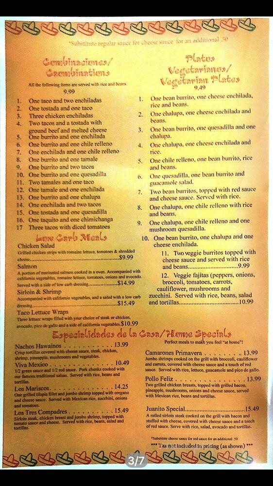 Mi Pueblo - Warr Acres, OK menu_pic