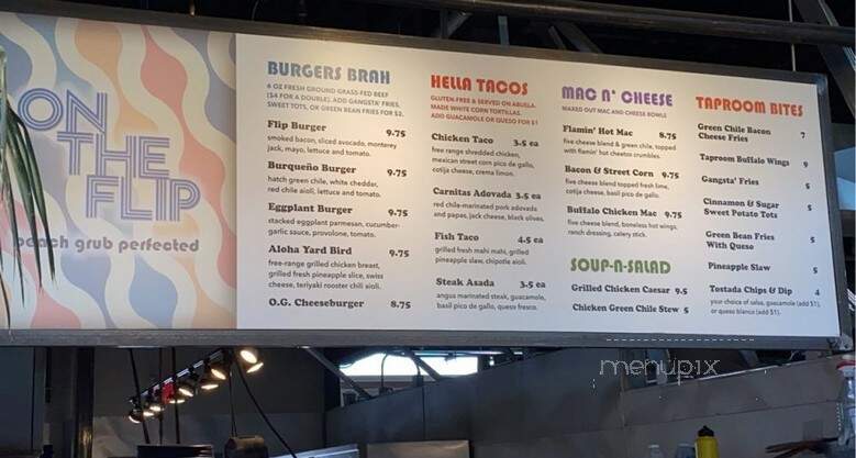 Flipflops Beach Grub - Albuquerque, NM menu_pic