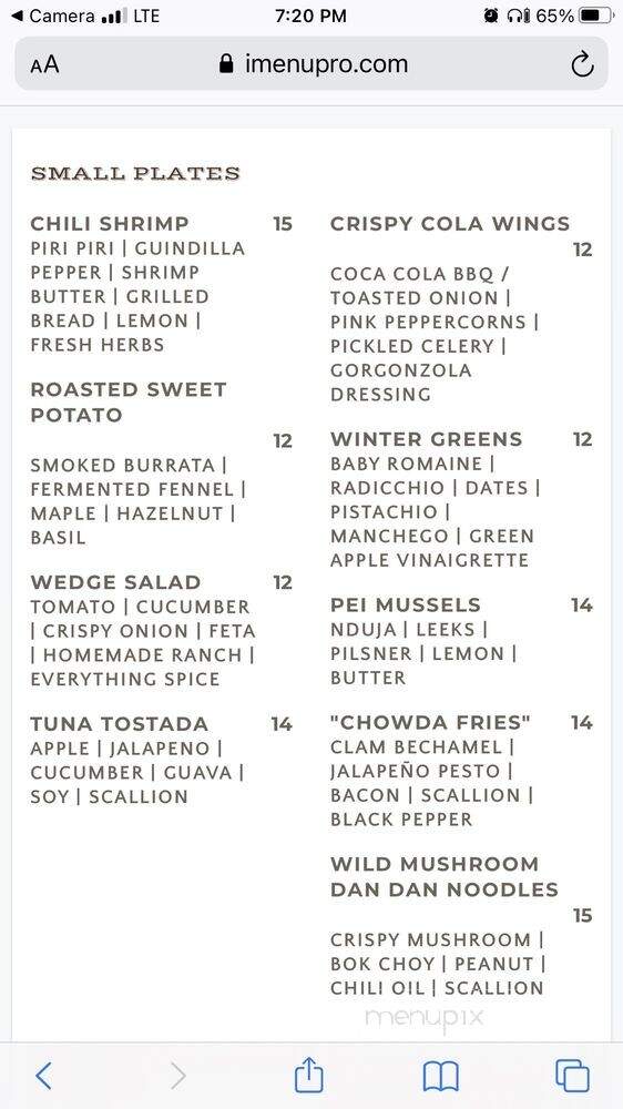 Blue Steel Pizza - Bloomfield, NJ menu_pic