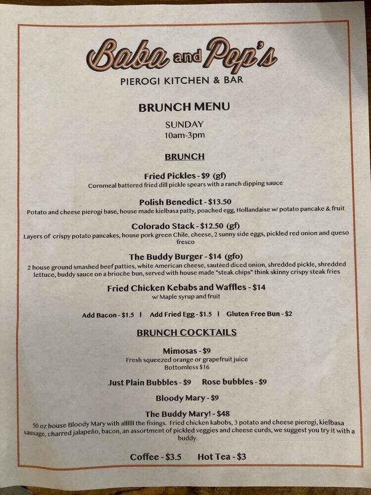Baba & Pop's Pierogi - Aurora, CO menu_pic