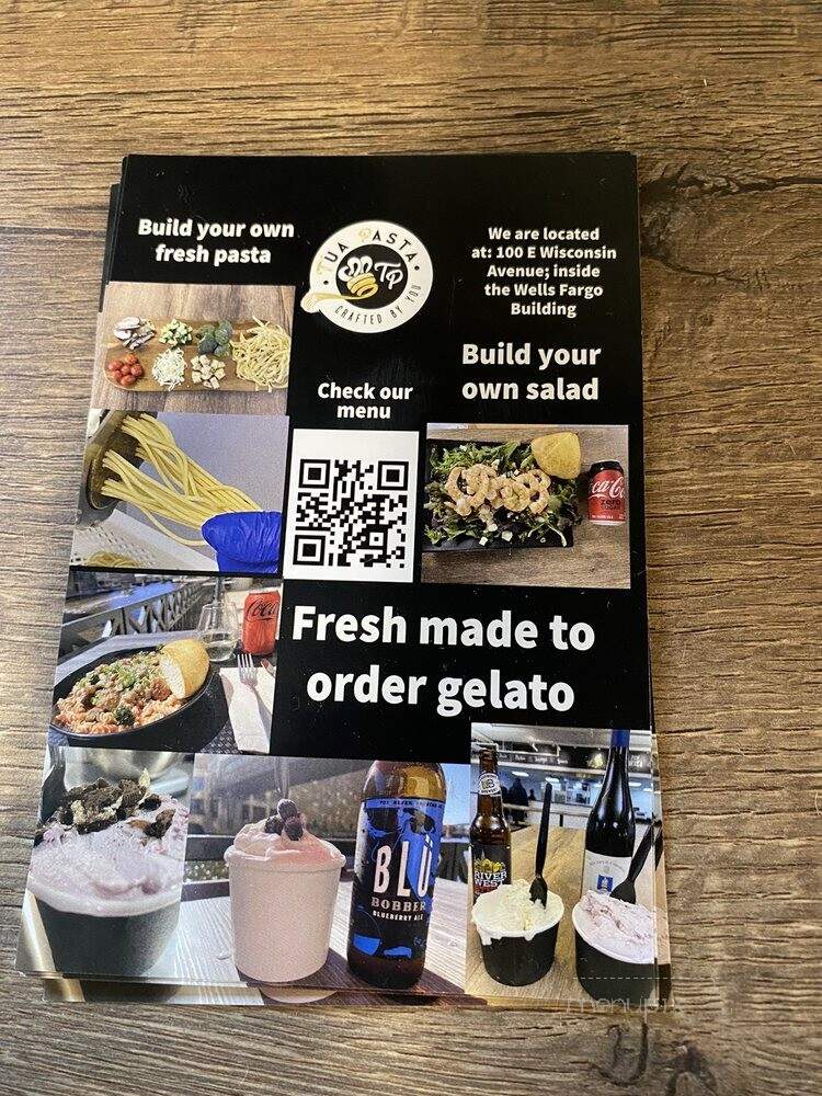 Tua Pasta - Milwaukee, WI menu_pic