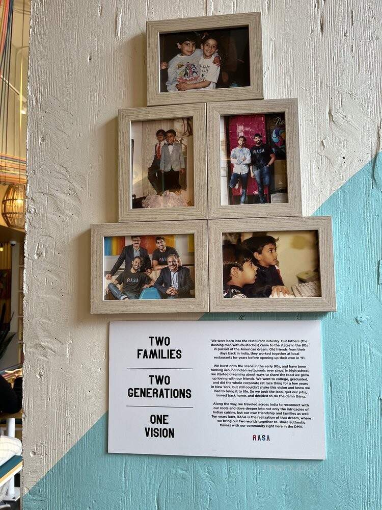RASA - Washington, DC menu_pic