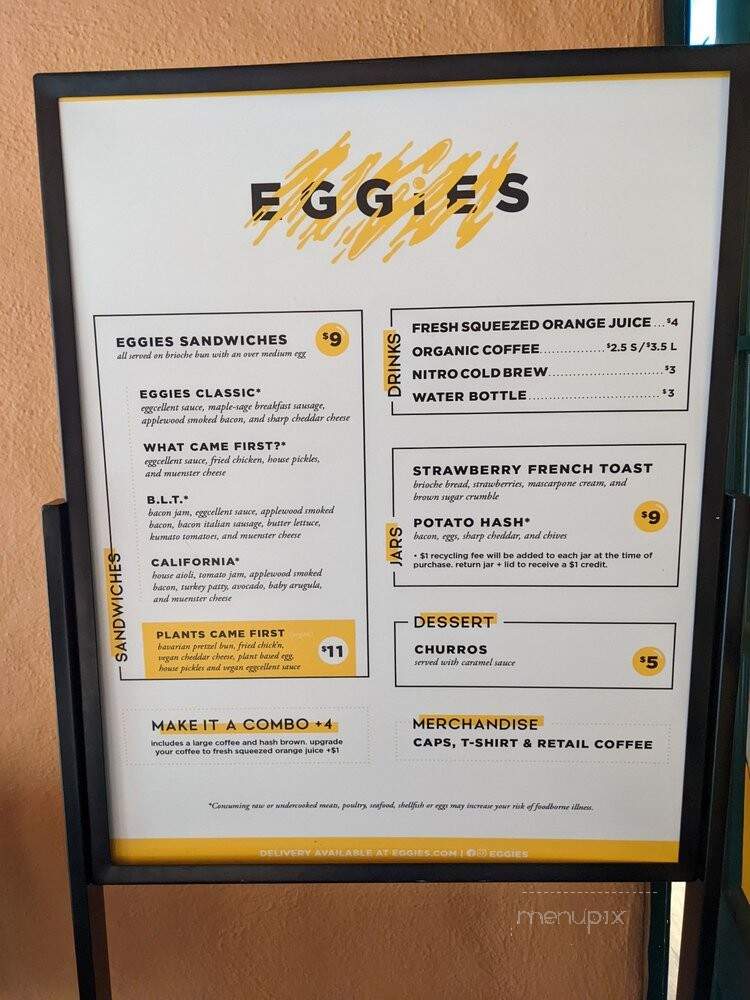 Eggies - San Diego, CA menu_pic