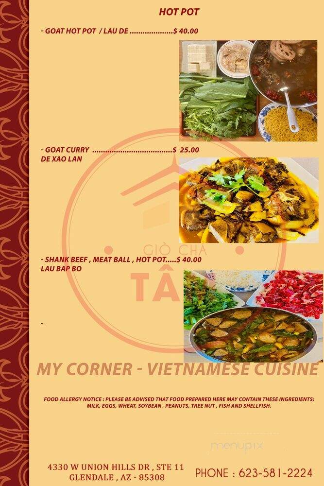 MyCorner VietNamese Cuisine - Glendale, AZ