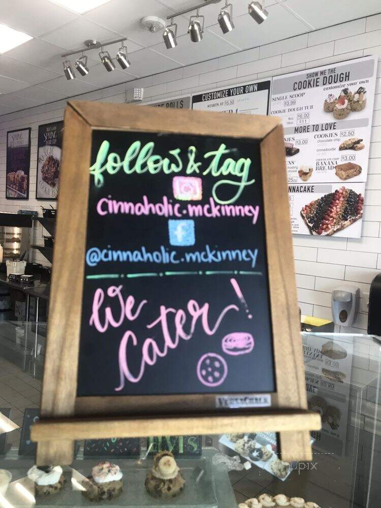 Cinnaholic - McKinney, TX menu_pic
