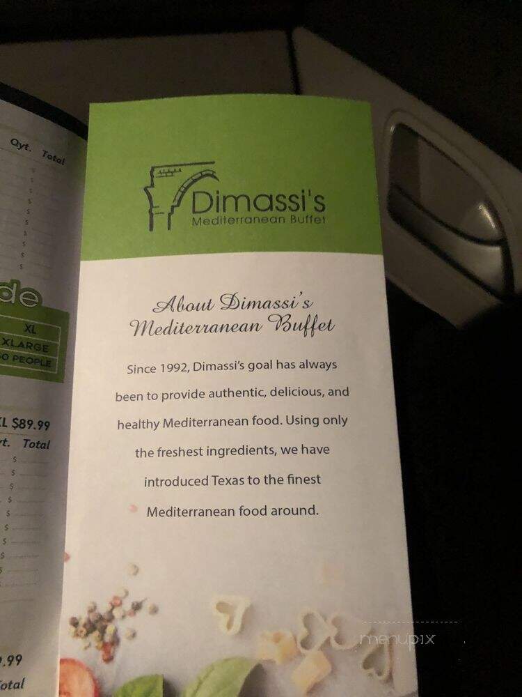 Dimassi's Mediterranean Buffet - Fort Worth, TX