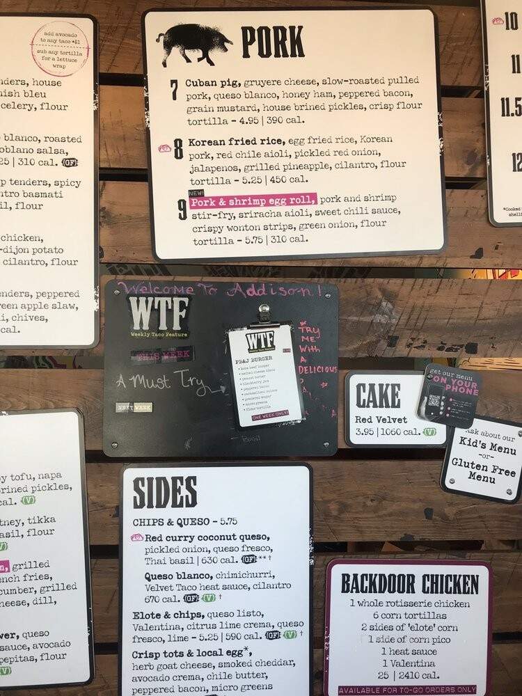 Velvet Taco - Dallas, TX menu_pic