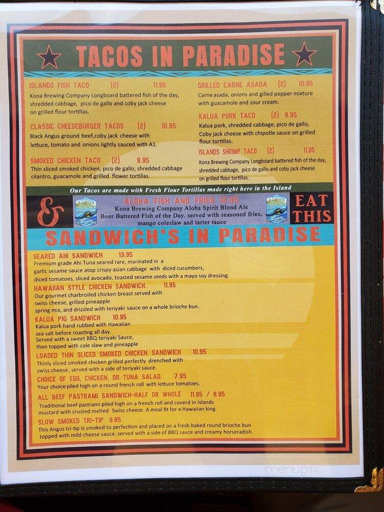 Maui Wowie Burgers & Brews - Victorville, CA menu_pic