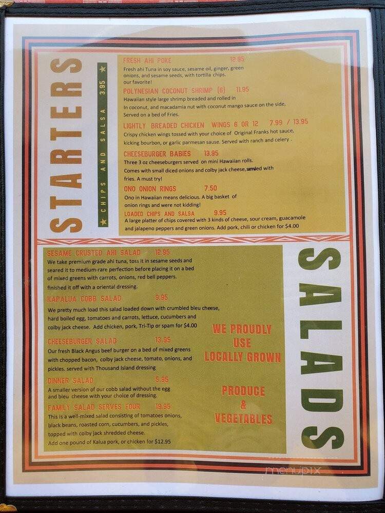 Maui Wowie Burgers & Brews - Victorville, CA menu_pic