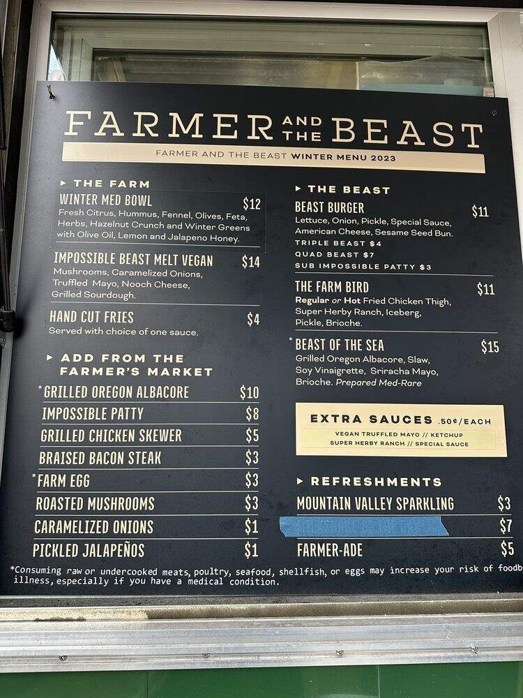 Farmer and the Beast - Portland, OR