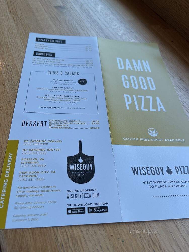 Wiseguy Pizza - Arlington, VA