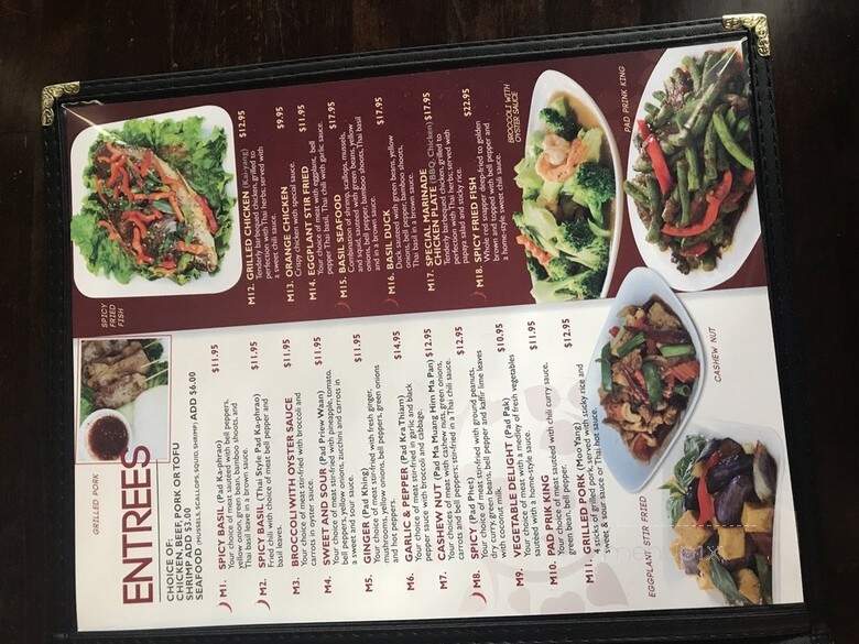 Ponsawan Thai Cuisine - Thornton, CO menu_pic