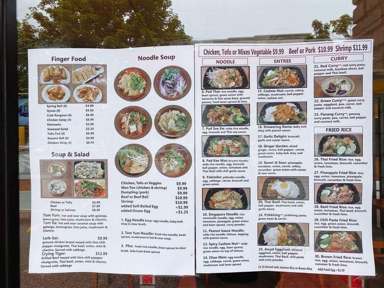 Racha Go - Bellevue, WA menu_pic